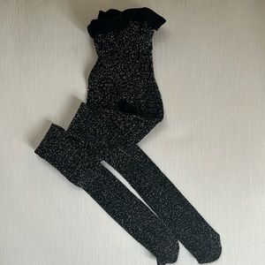 NWOT Kate Spade Metallic Fishnets Sz S/M